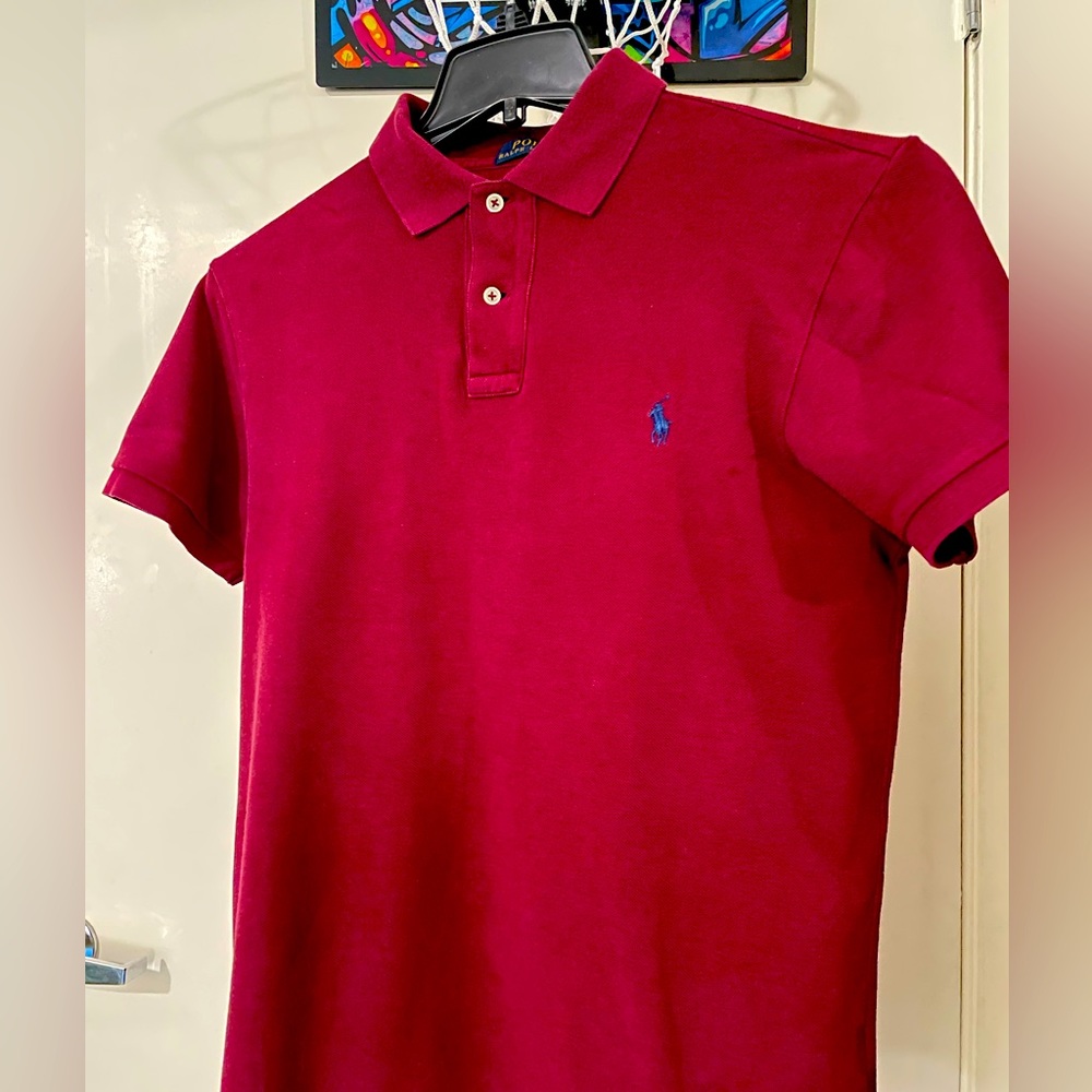 Assortment of RARE colors of lightly worn Ralph Lauren polos - Size M (men’s).